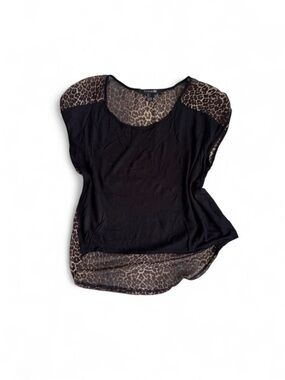 Forever 21 y2k cheetah print top